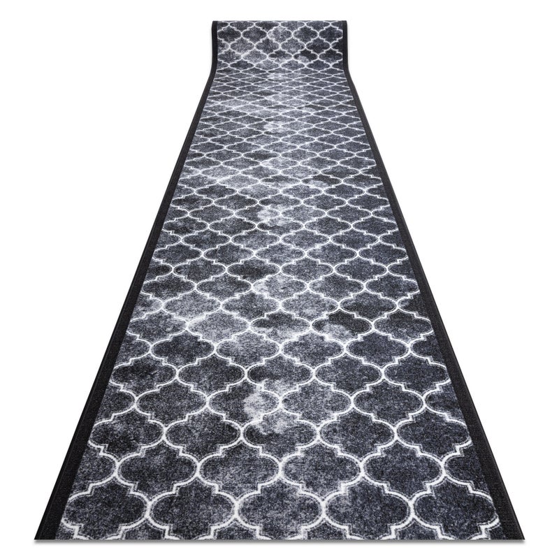 CHODNIK podgumowany 80 cm CLOVER szary 80x850 cm