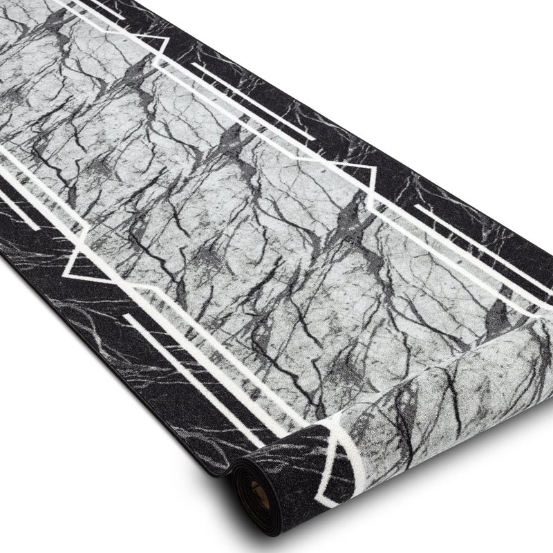 CHODNIK podgumowany 110 cm MARMUR, kamień szary 110x630 cm