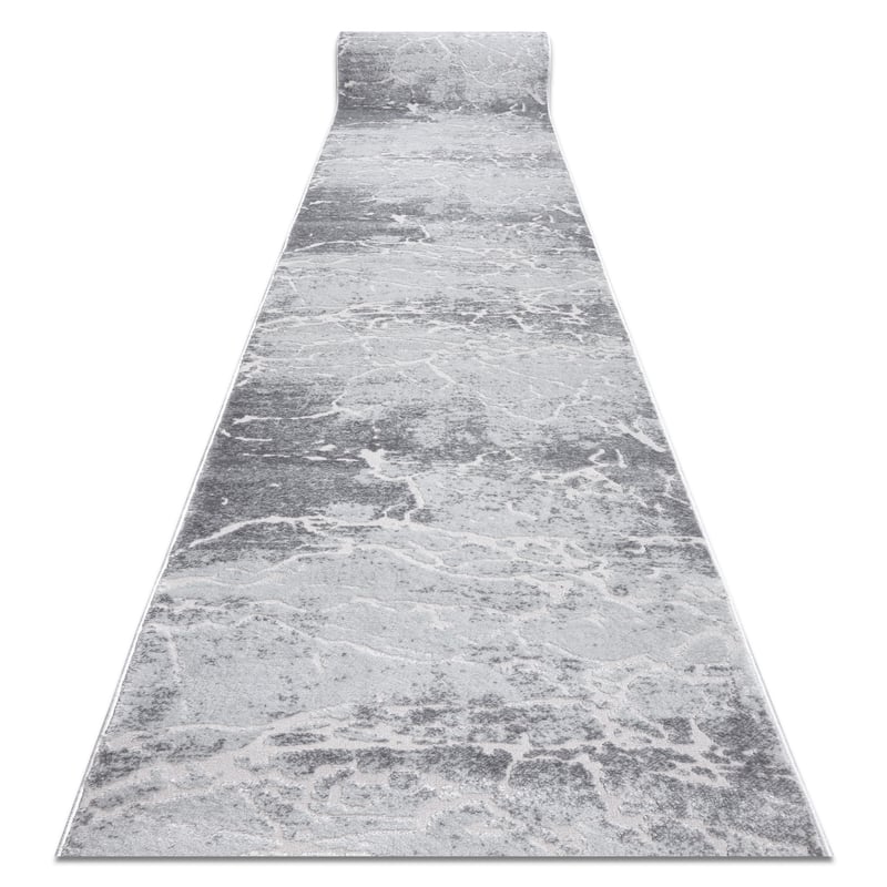 Chodnik Strukturalny MEFE 6182 dwa poziomy runa szary 200 cm 200x270 cm