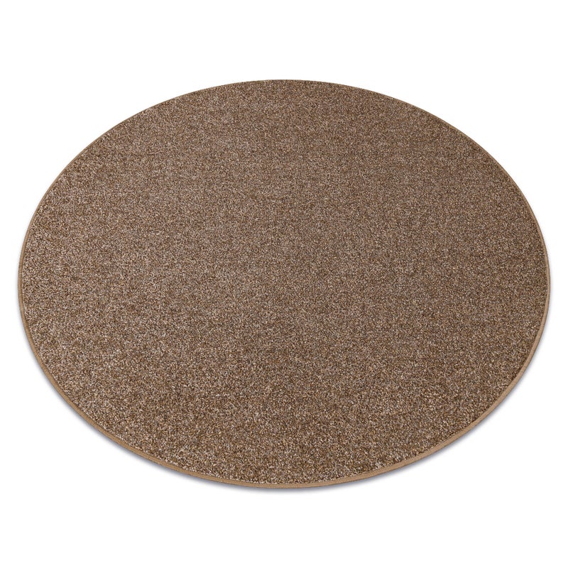 DYWAN koło MOORLAND TWIST jasny brąz koło 133 cm