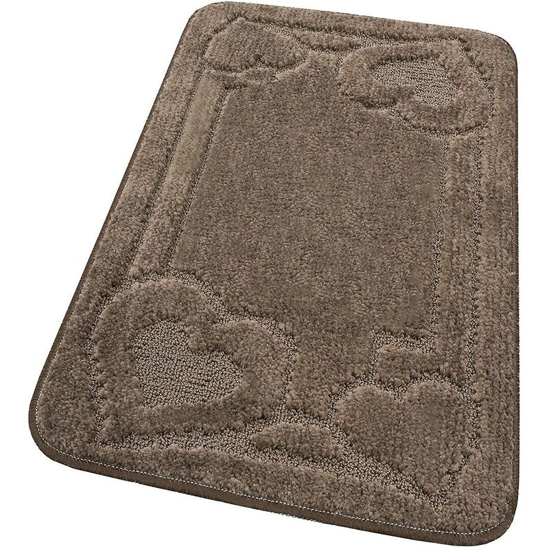 Mata łazienkowa Antypoślizgowy Absorbent 50x80 Cm Kiery Jednolity Kolor Brązowy