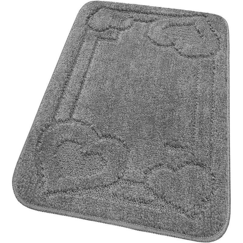 Mata łazienkowa Antypoślizgowy Absorbent 50x80 Cm Kiery Jednolity Kolor Szary
