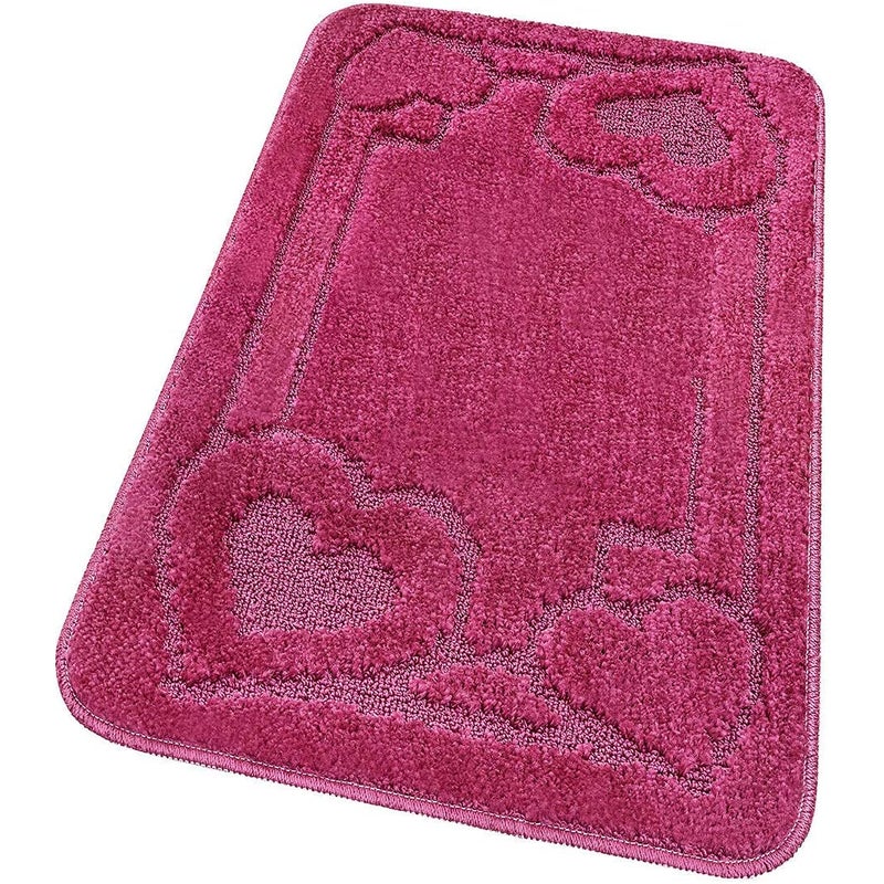 Mata łazienkowa Antypoślizgowy Absorbent 50x110 Cm Kiery Jednolity Kolor Fioletowy