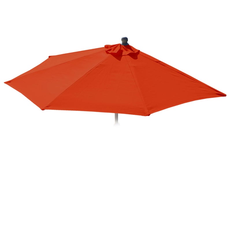 Pokrowiec wymienny na parasol półokrągły Parla, pokrowiec wymienny na parasol, 300cm tkanina/tkanina UV 50+ 3kg ~ terakota