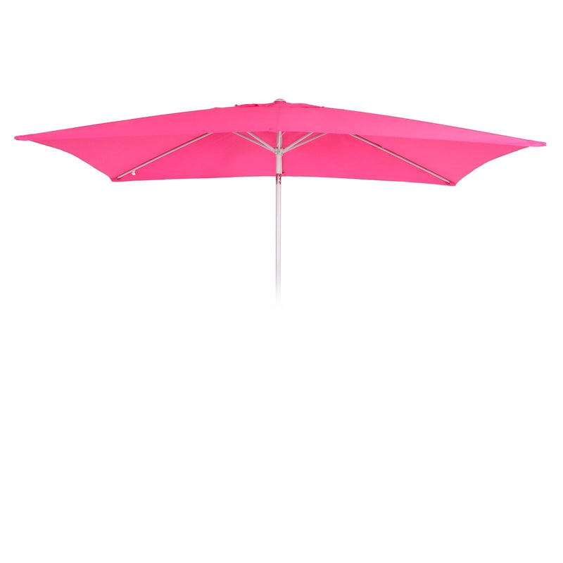 Pokrowiec wymienny na parasol N23, pokrowiec wymienny na parasol, 2x3m prostokątny materiał/tkanina 4,5kg UV 50+ ~ różowy