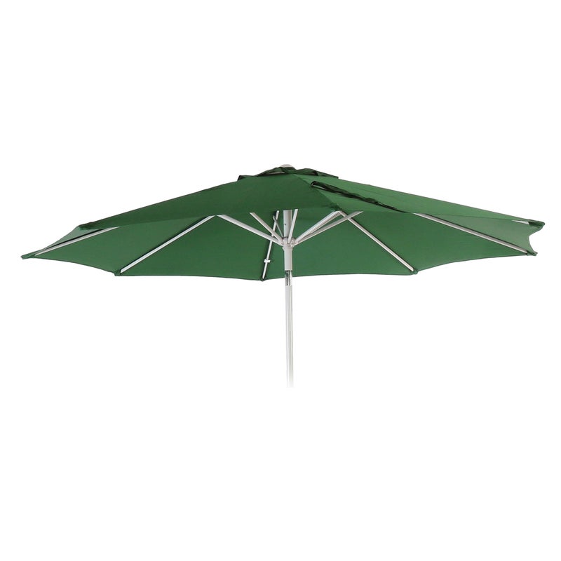 Pokrowiec wymienny na parasol N18, pokrowiec wymienny na parasol, Ø 2,7 m, tkanina/tekstylia 5 kg ~ zielony