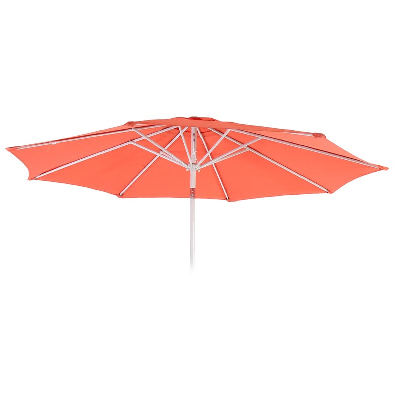 Pokrowiec wymienny na parasol N18, pokrowiec wymienny na parasol, Ø 2.7m tkanina/tekstylia 5kg ~ terakota