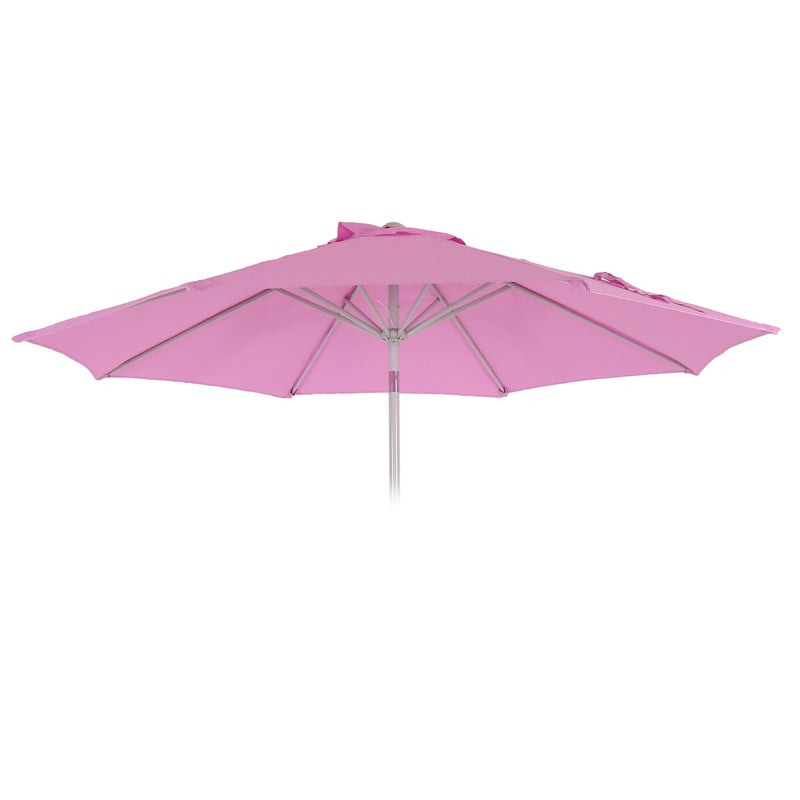 Pokrowiec wymienny na parasol N18, pokrowiec wymienny na parasol, Ø 2,7 m tkanina/tekstylia 5 kg ~ liliowy