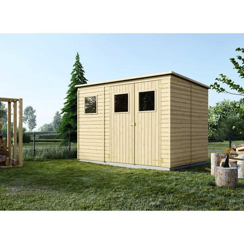 Domek ogrodowy ALTANKA 4,86 m2 - 2,70x1,80 m, drewniany, DOM421, 1szt.