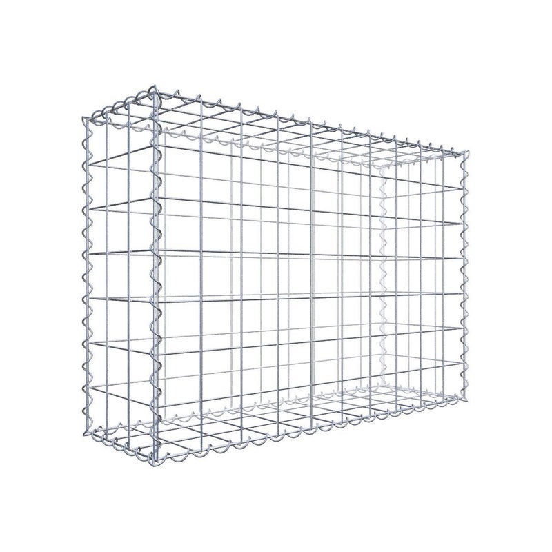 Gabion 100 cm x 70 cm x 30 cm (dł. x wys. x gł.), rozmiar oczek 10 cm x 10 cm, spirala