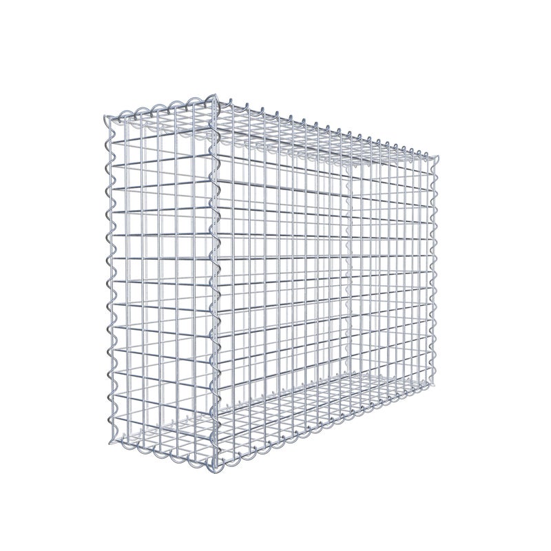 Gabion 100 cm x 70 cm x 30 cm (dł. x wys. x gł.), rozmiar oczek 5 cm x 5 cm, spirala