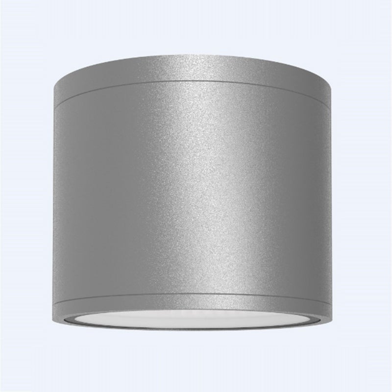 Zewnętrzna lampa sufitowa LED Porto ciemnoszara 12W 3000K IP65 IK08 Ø14,5cm Iberlamp