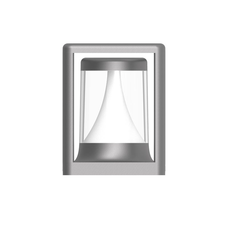 Zewnętrzny downlight LED Terra ciemnoszary z przezroczystym dyfuzorem 8W 3000K IP65 IK08 Iberlamp