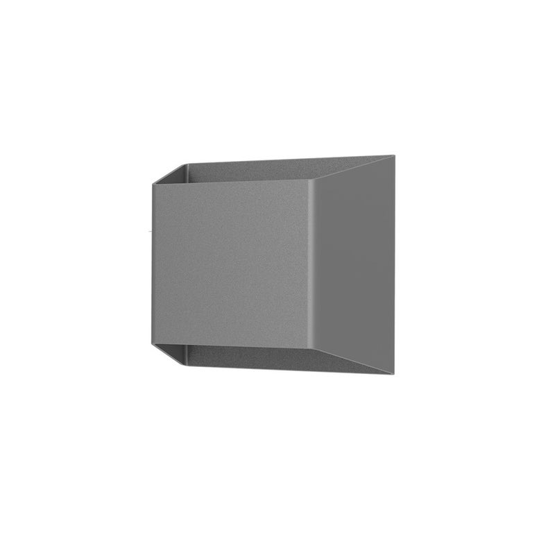Kinkiet zewnętrzny 2 źródła światła LED Zerouno 2x6W ciemnoszary 3000K IP65 IK08 Iberlamp