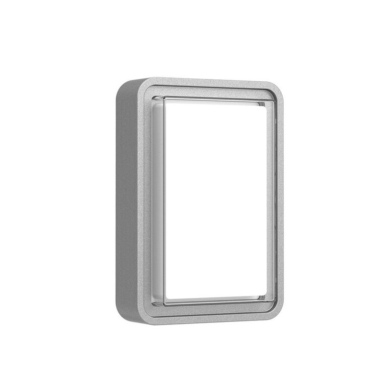 Lampa zewnętrzna LED Pilot II 12W prostokątna ciemnoszara 3000K IP65 IK08 Iberlamp