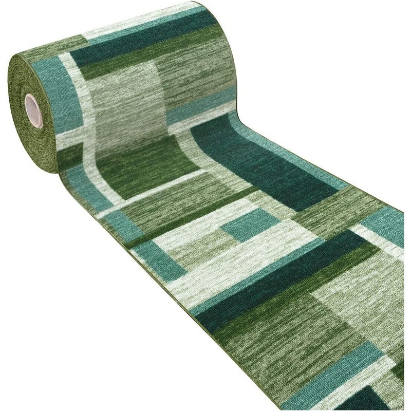 Dywan Kuchenny 57x190 cm Antypoślizgowa 100% Made in Italy Zmywalny żywe Kolory Zielony