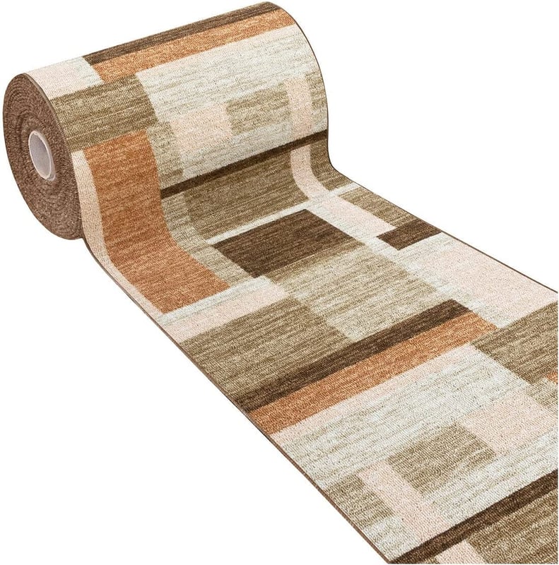 Dywan Kuchenny 57x140 cm Antypoślizgowa 100% Made in Italy Zmywalny żywe Kolory Beżowy