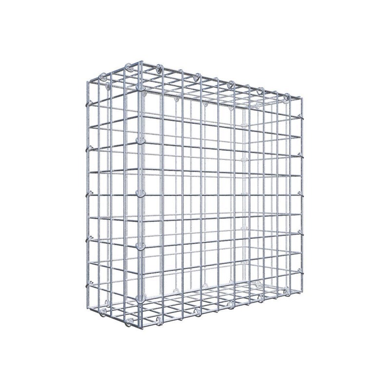 Gabion 50 cm x 50 cm x 20 cm (dł. x wys. x gł.), rozmiar oczka 5 cm x 5 cm, pierścień C