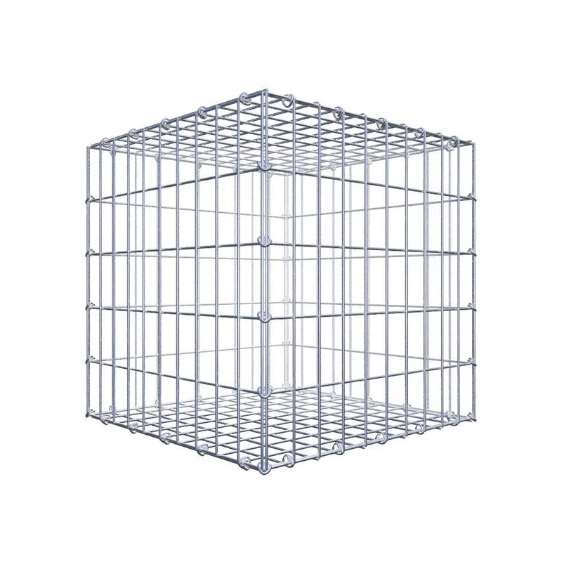 Gabion 50 cm x 50 cm x 50 cm (dł. x wys. x gł.), rozmiar oczka 5 cm x 10 cm, pierścień C