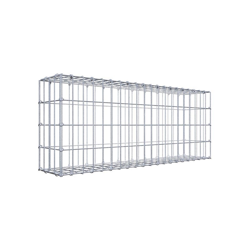 Gabion 100 cm x 40 cm x 20 cm (dł. x wys. x gł.), rozmiar oczka 5 cm x 10 cm, pierścień C
