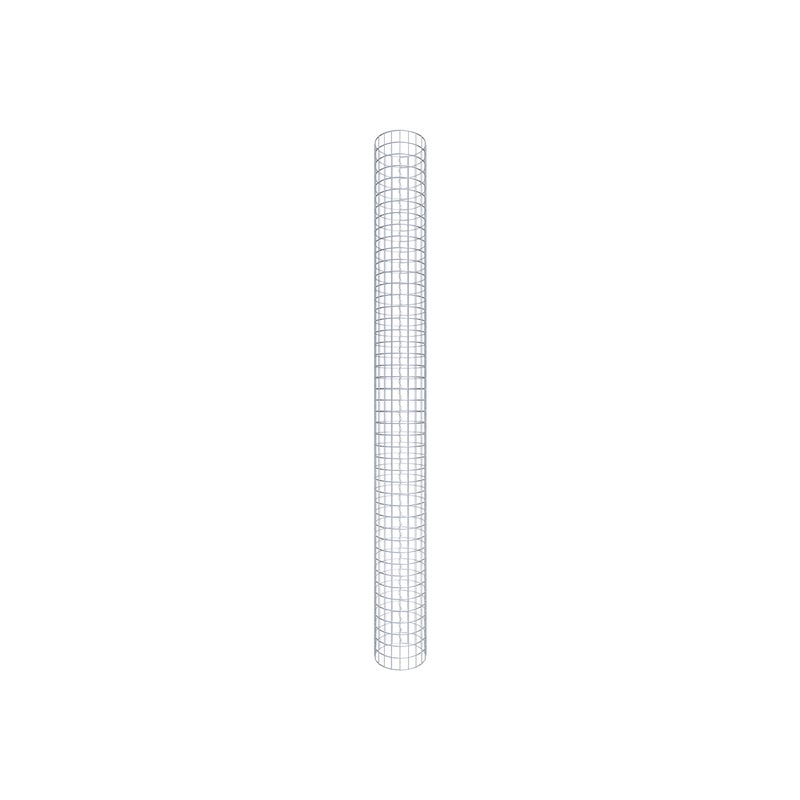 Kolumna gabionowa średnica 32 cm MW 5 x 5 cm okrągła - wysokość: 230 cm