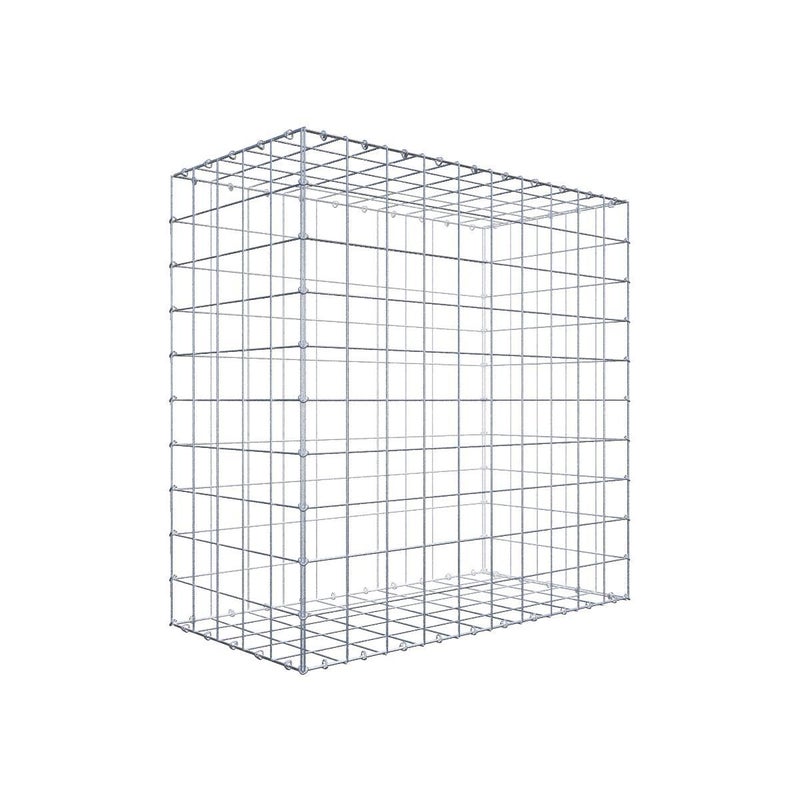 Gabion 100 cm x 100 cm x 50 cm (dł. x wys. x gł.), rozmiar oczka 10 cm x 10 cm, pierścień typu C