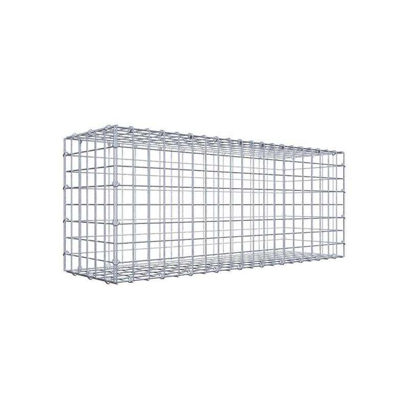 Gabion 100 cm x 40 cm x 30 cm (dł. x wys. x gł.), rozmiar oczka 5 cm x 5 cm, pierścień typu C