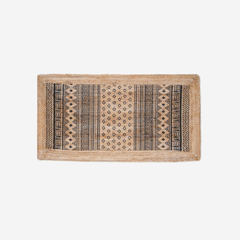 Dywan z juty Stampato Hopi 80x150 cm – Ręcznie tkany, ekologiczny i trwały dywan