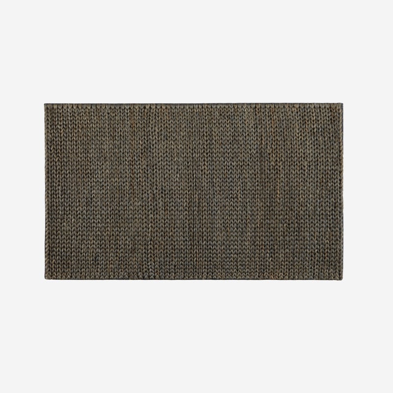 Dywan Zado Szary 120x180 cm – Ręcznie pleciony z juty do salonu, sypialni i jadalni