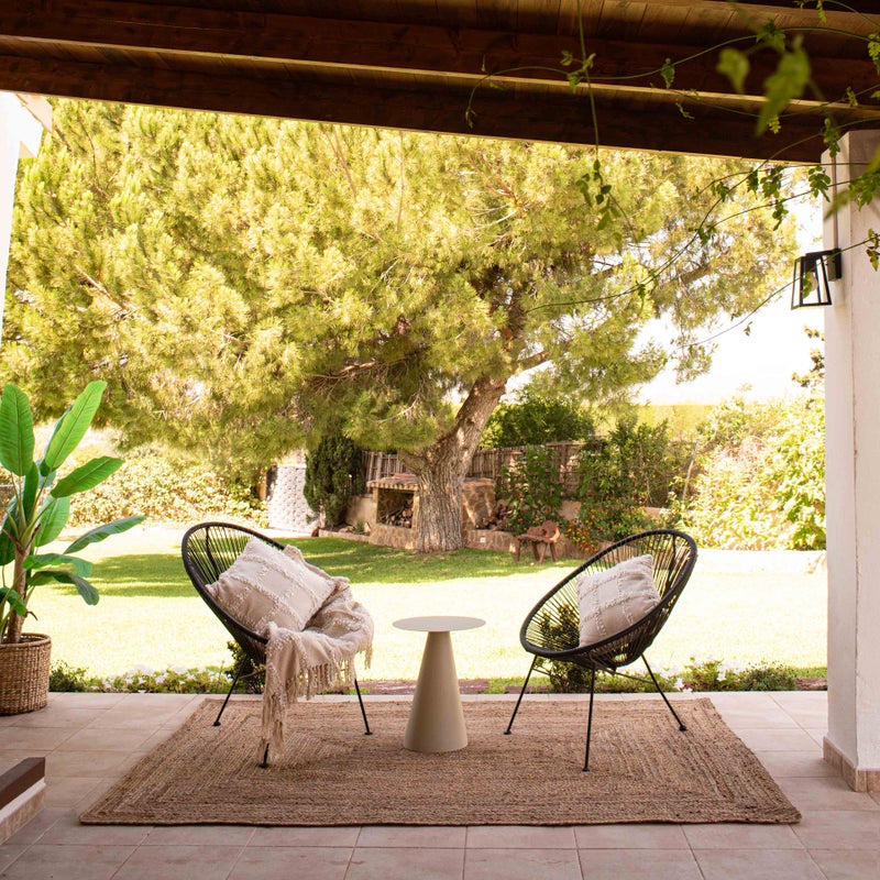 Dywan jutowy Mediterráneo 120x170 cm Ręcznie wykonany, naturalny i trwały