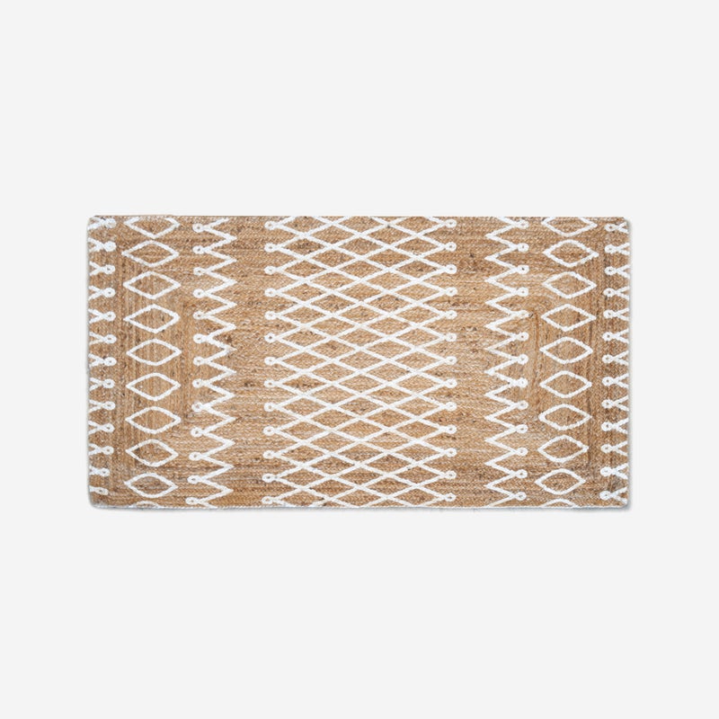 Dywan z juty Stampato Yaqui 80x150 cm – Ręcznie tkany, ekologiczny i trwały dywan