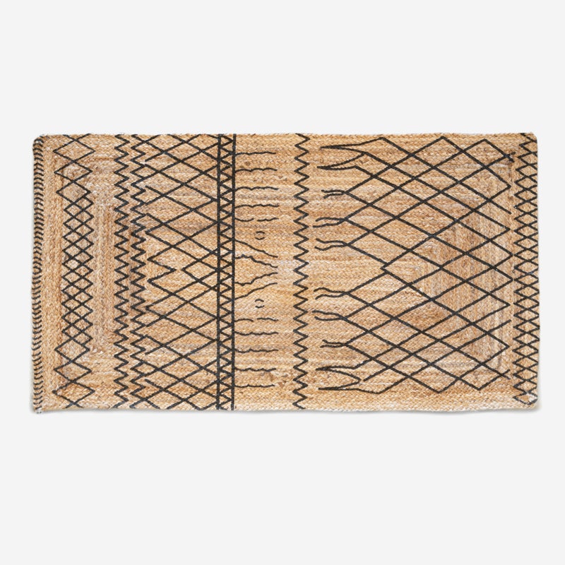 Dywan dekoracyjny Yute Stampato Cora 160x230 cm – Ręcznie wykonany, etniczny styl do salonu i sypialni