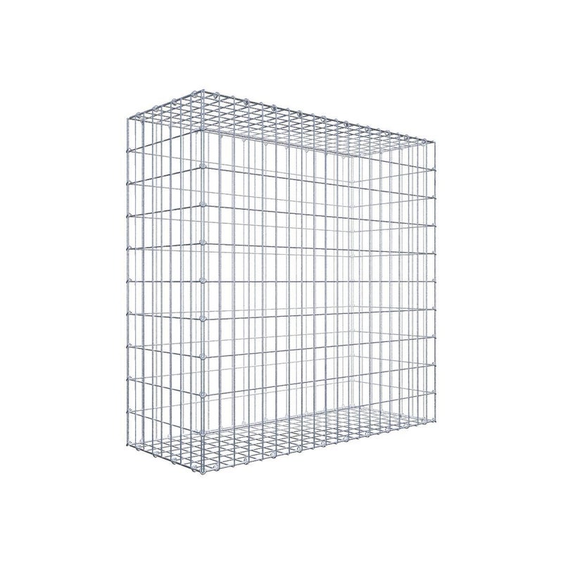 Gabion 100 cm x 100 cm x 40 cm (dł. x wys. x gł.), rozmiar oczka 5 cm x 10 cm, pierścień C