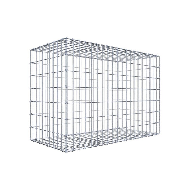 Gabion 100 cm x 70 cm x 50 cm (dł. x wys. x gł.), rozmiar oczka 5 cm x 10 cm, pierścień typu C