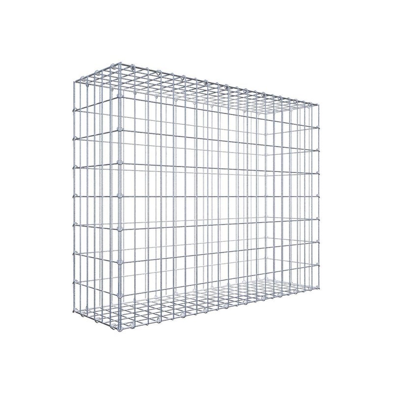 Gabion 100 cm x 80 cm x 30 cm (dł. x wys. x gł.), rozmiar oczka 5 cm x 10 cm, pierścień C