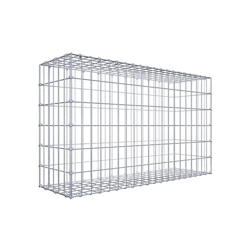 Gabion 100 cm x 60 cm x 30 cm (dł. x wys. x gł.), rozmiar oczka 5 cm x 10 cm, pierścień C