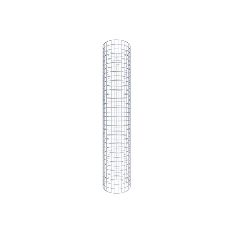 Kolumna gabionowa średnica 47 cm MW 5 x 5 cm okrągła - wysokość: 170 cm
