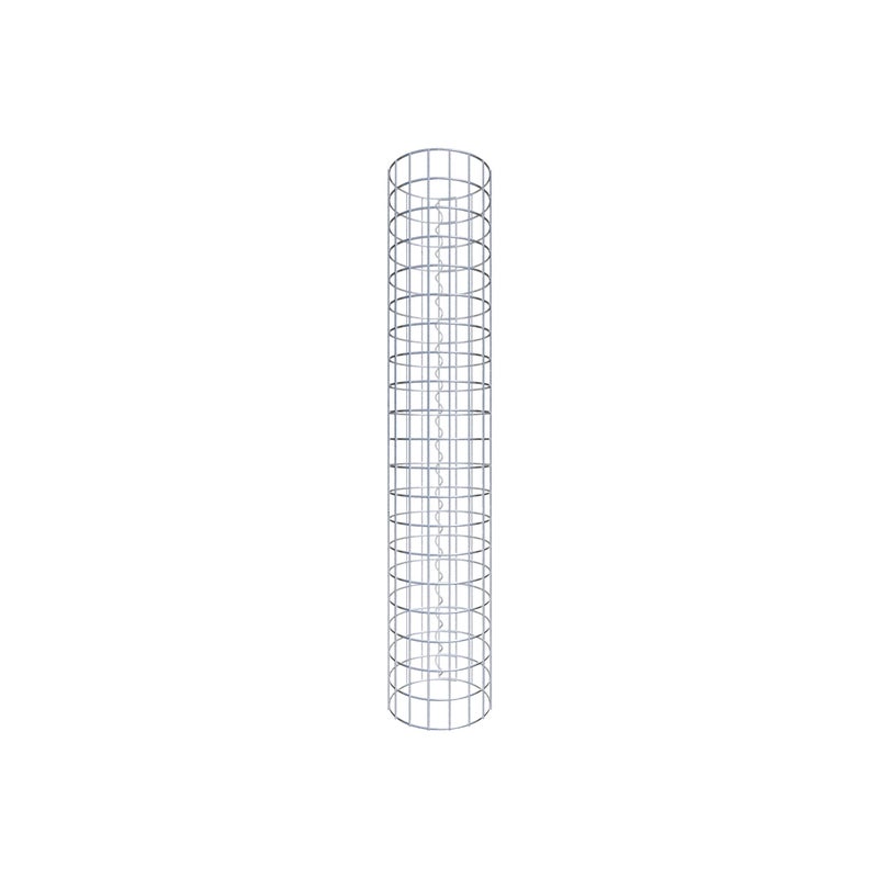 Kolumna gabionowa średnica 27 cm MW 5 x 5 cm okrągła - wysokość: 100 cm