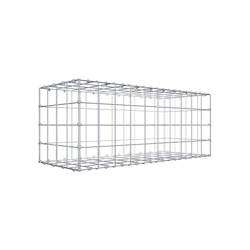 Gabion 100 cm x 40 cm x 40 cm (dł. x wys. x gł.), rozmiar oczka 10 cm x 10 cm, pierścień typu C