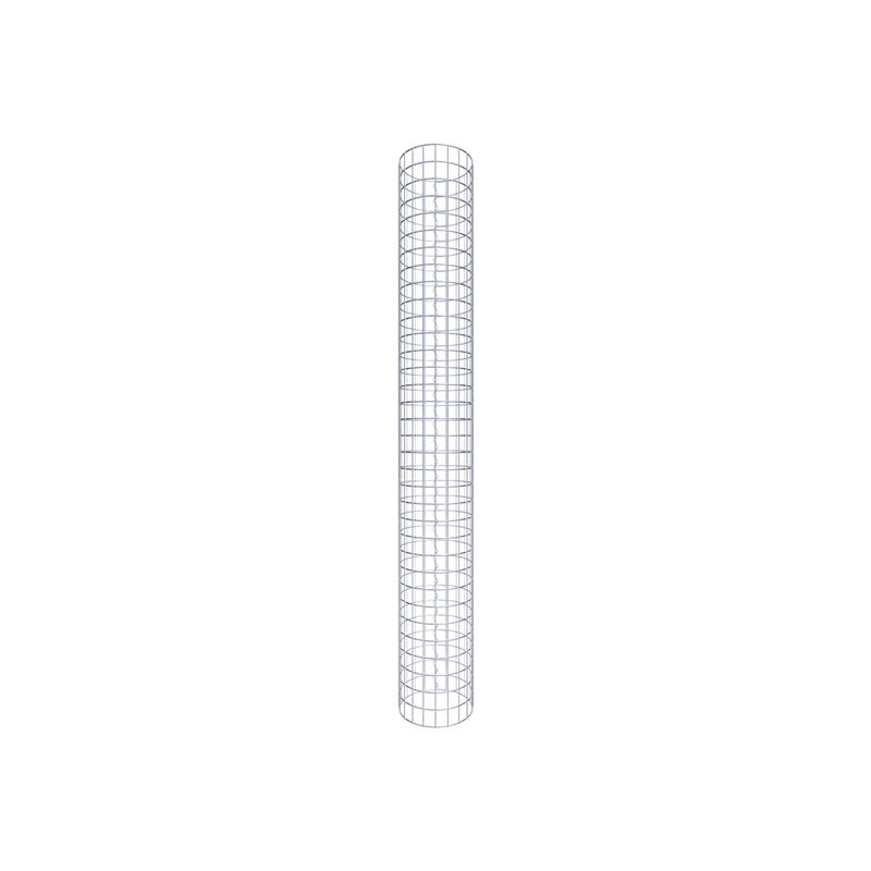 Kolumna gabionowa średnica 32 cm MW 5 x 5 cm okrągła - wysokość: 170 cm