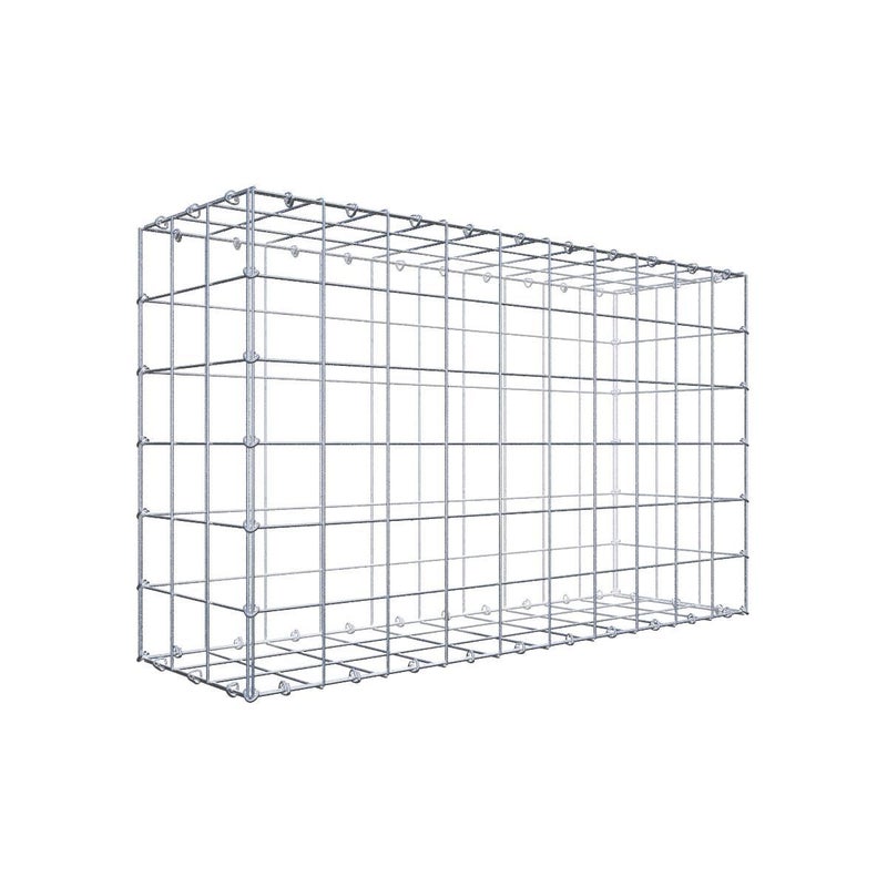 Gabion 100 cm x 60 cm x 30 cm (dł. x wys. x gł.), rozmiar oczka 10 cm x 10 cm, pierścień typu C
