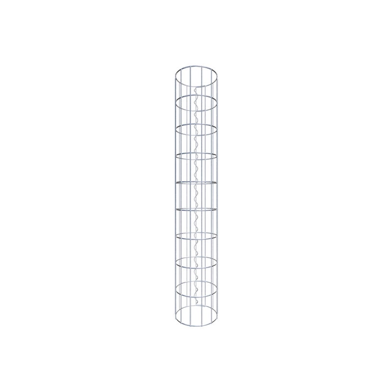 Kolumna gabionowa o średnicy 22 cm, okrągła MW 5 x 10 cm - wysokość: 0,90 m