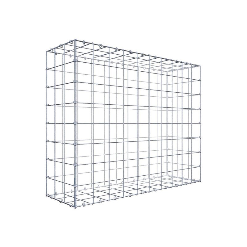 Gabion 100 cm x 80 cm x 30 cm (dł. x wys. x gł.), rozmiar oczka 10 cm x 10 cm, pierścień typu C