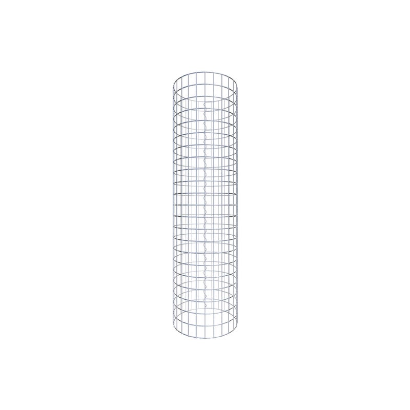 Kolumna gabionowa średnica 42 cm MW 5 x 5 cm okrągła - wysokość: 110 cm