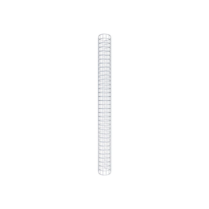 Kolumna gabionowa średnica 22 cm MW 5 x 5 cm okrągła - wysokość: 170 cm