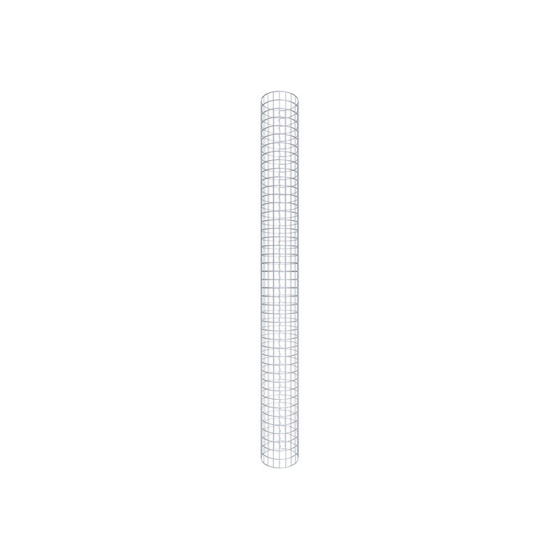 Kolumna gabionowa średnica 32 cm MW 5 x 5 cm okrągła - wysokość: 220 cm
