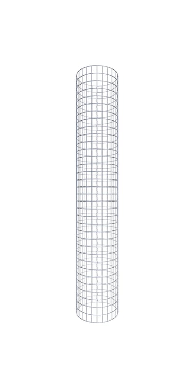 Kolumna gabionowa średnica 42 cm MW 5 x 5 cm okrągła - wysokość: 170 cm