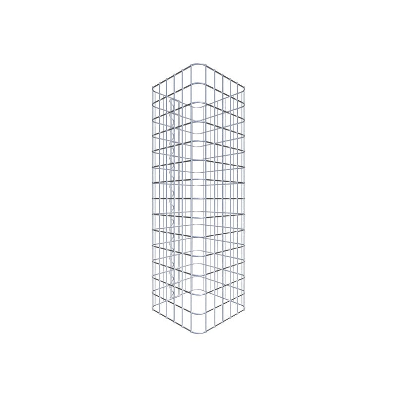 Kolumna gabionowa 32 x 32 cm MW 5 x 5 cm kwadratowa - Wysokość: 0,70 m