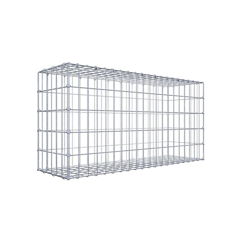 Gabion 100 cm x 50 cm x 30 cm (dł. x wys. x gł.), rozmiar oczka 5 cm x 10 cm, pierścień C