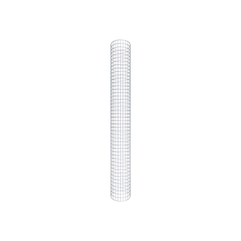 Kolumna gabionowa średnica 42 cm MW 5 x 5 cm okrągła - wysokość: 230 cm